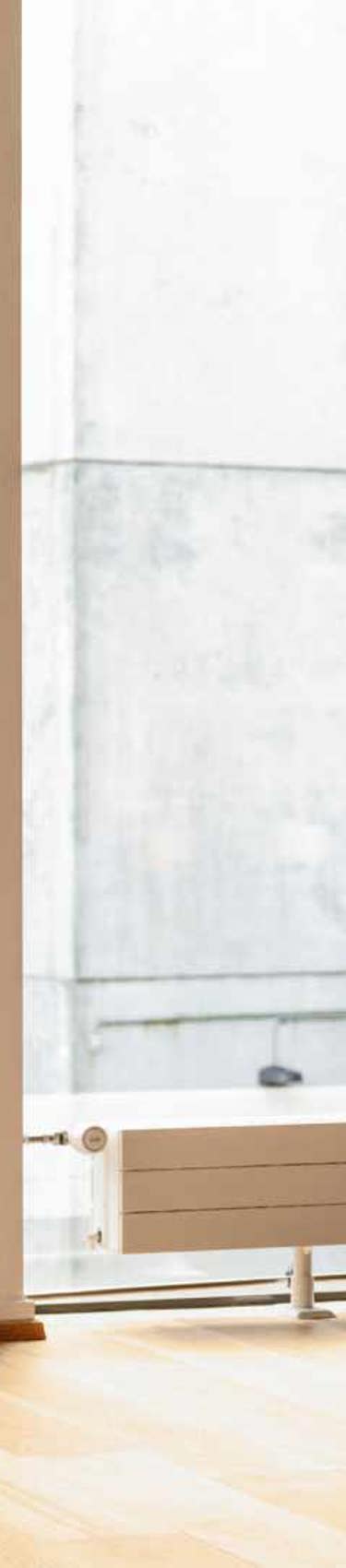 A 7N male staff member on a Zoom call at his computer in the Aarhus office in Denmark. 