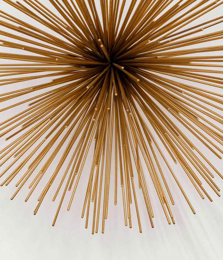 Art hanging on the wall in an office in Aarhus, Denmark 