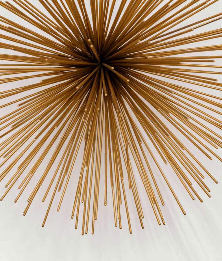 Art hanging on the wall in an office in Aarhus, Denmark 